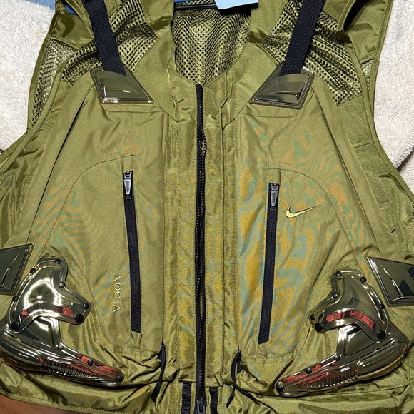 Nike Nocta /Innerraum Olive Tactical Vest with panells mens xxl/xxxl - Picture 7 of 9